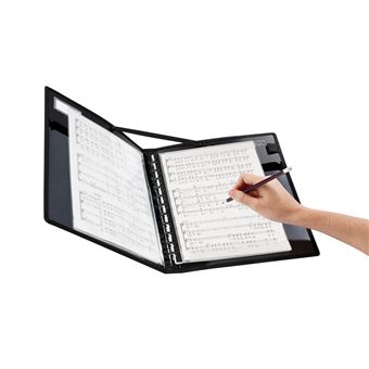 Classeur Porte Partitions Vocalyz Pour Pochettes Geode Allegro Viquel Noir Classeur Achat Prix Fnac