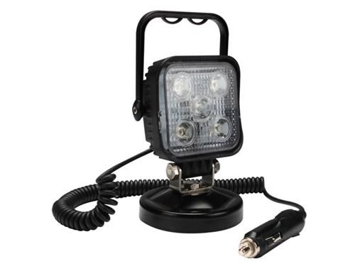 Projecteur led avec base magnetique - 15 w -