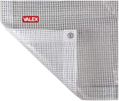 Valex 1454203 Serviette retinato lourde 4 x 6mt 160 gr/m² bâche avec œillet renforcé résistant imperméable Protection Jardin