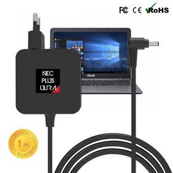 Chargeur adaptable pour Pc portable Asus R415 ordinateur 65w - 19v 3.42a