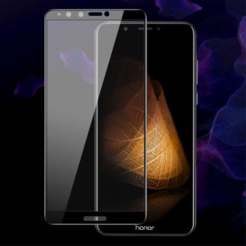 Coque en TPU une couverture pro plein écran anti-explosion noir pour votre Huawei Enjoy 8 Plus/Y9 (2018)