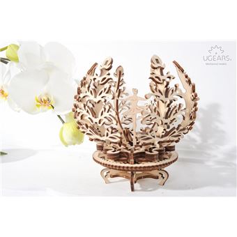 Puzzle 3D Ugears Fleur mécanique