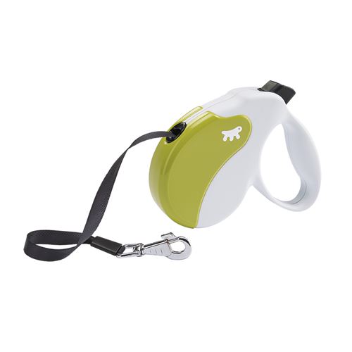 Meilleurs prix pour Ferplast Laisse rétractable pour chiens AMIGO TAPE MEDIUM, sangle rétractable, 5 mètres, max 25 kg, Blanc