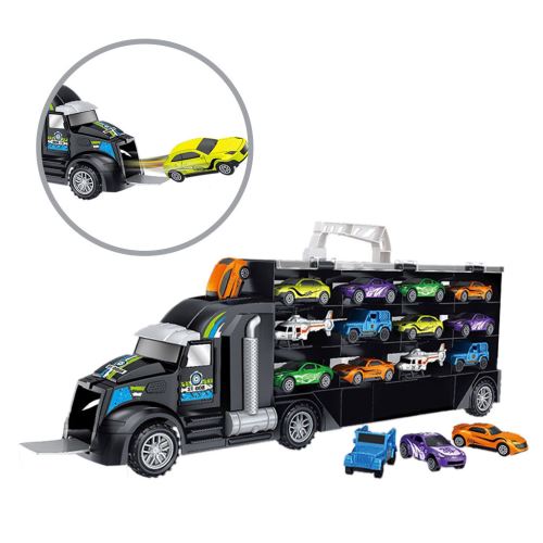 27€77 sur Transport Transporteur de voitures camion Véhicules jouets  éducatifs Voiture cadeau pour enfants - Voiture - Achat & prix