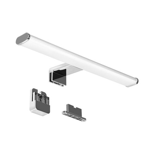 Lampe Applique Murale de LED 8W sur Miroir Maquillage Coiffeuse Salle de Bain IP44 40 CM Longueur de Lampe Luminosité 700Lm Blanc Naturel 4000K Pas Dimmable Lot de 1 de Enuotek