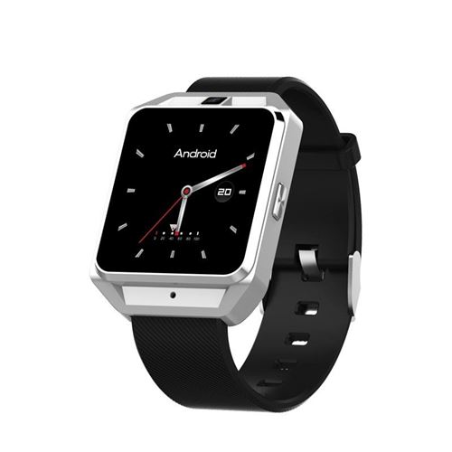 Montre Bracelet Intelligente GPS 4G Wifi Bluetooth Caméra Ecran Tactile SF-H5 (Argent)