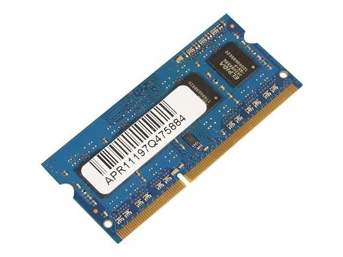 MicroMemory 2GB DDR3L 1600MHz 2Go DDR3L 1600MHz module de mémoire - Modules de mémoire (2 Go, 1 x 2 Go, DDR3L, 1600 MHz)