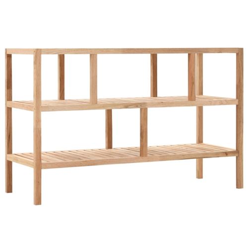 vidaXL Badkamerschap 100x40x65 cm massief walnotenhout