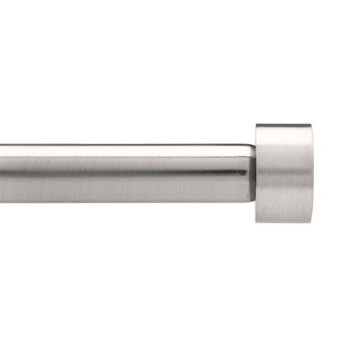 UMBRA Kit 1 tringle à rideaux extensible 183 à 366cm en nickel Gris