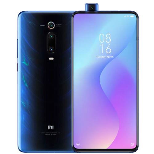 Smartphone Xiaomi Mi 9T 6+64GB 6.39 Pouces 4000mAh Quatre Caméras MIUI 10 Bleu