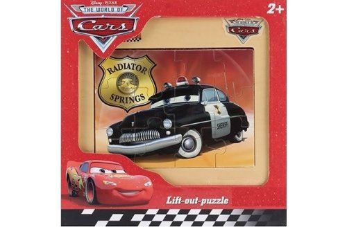 EICHHORN Puzzle en bois - voiture sheriff 12 pieces 