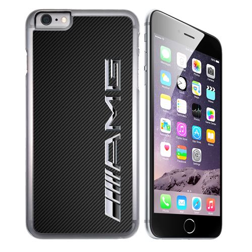 Coque pour iPhone 7 PLUS amg carbone logo
