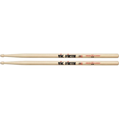 Vic Firth X5B - American Classic Hickory Extreme 5B Baguettes de Batterie