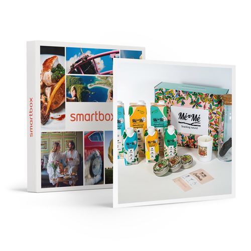 SMARTBOX - Box de snacks, boissons et autres surprises 100 % française, bio et saine - Coffret Cadeau