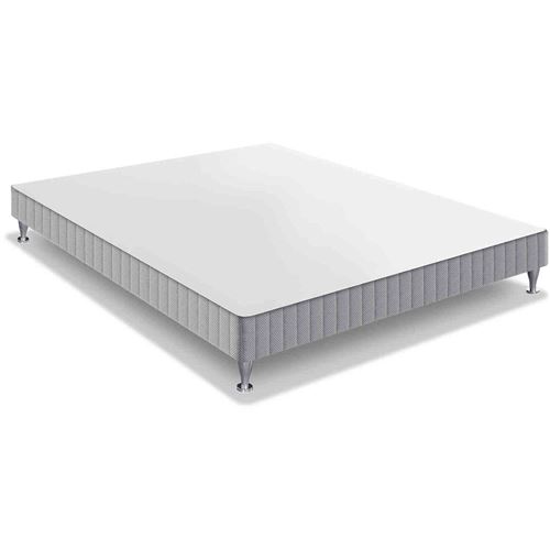 Sommier tapissier &agrave; lattes airsom avec 4 pieds, 140x200 SIMMONS AIRSOM
