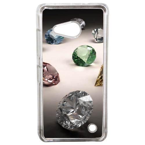 Coque Diamants Compatible Lumia 550 Transparent