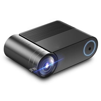 Nouveau projecteur 1080P Home Cinema USB HDMI AV SD Portable Noir RA007