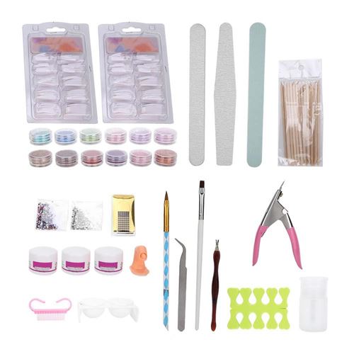 Trousse d'Outils pour Ongles Manucure pour Nail Salon