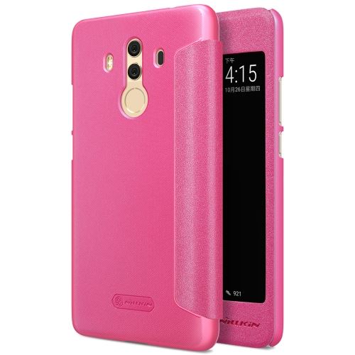 Huawei Mate 10 Pro Housse Etui Cuir PU Effet givré Magenta ALS53591