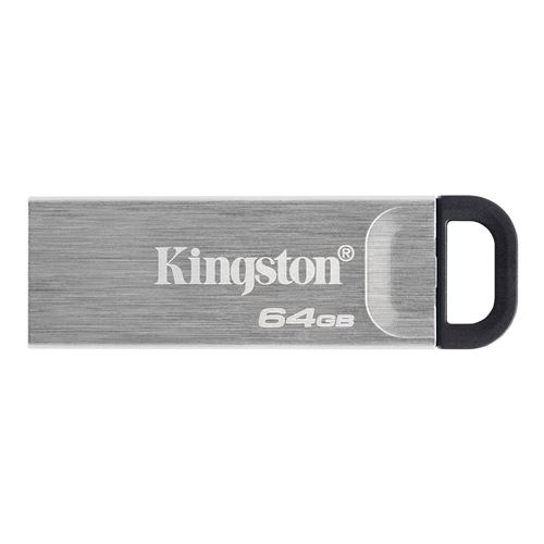 Kingston Datatraveler Kyson Clé Usb3.2 64Go Type A Métal Sans Capuchon 200Mb/S