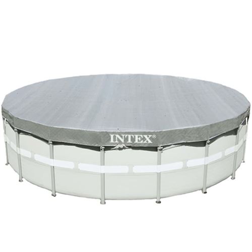 Intex Couverture de piscine ronde Deluxe 488 cm 28040
