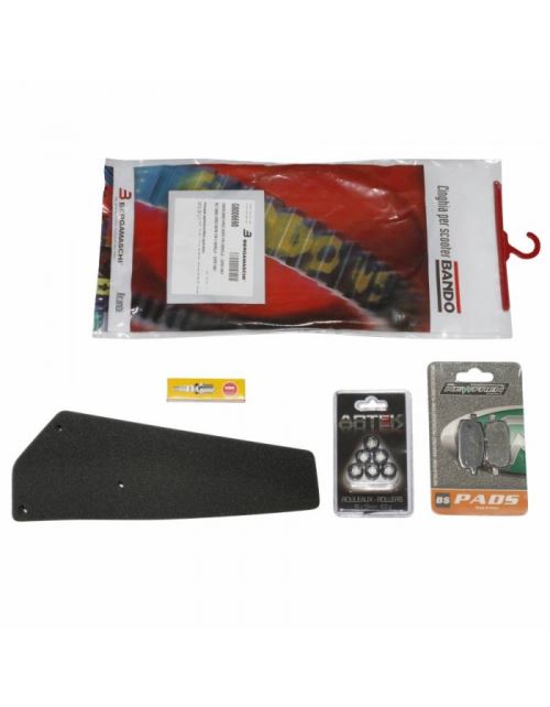Kit entretien scoot adaptable peugeot 50 v-clic 4t 10 pouces -selection p2r-
