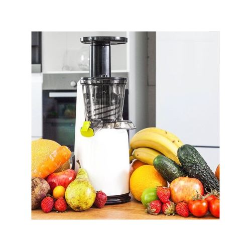 Centrifugeuse par Pression à Froid Cecotec Juicer Compact 4038 120W Blanc Noir