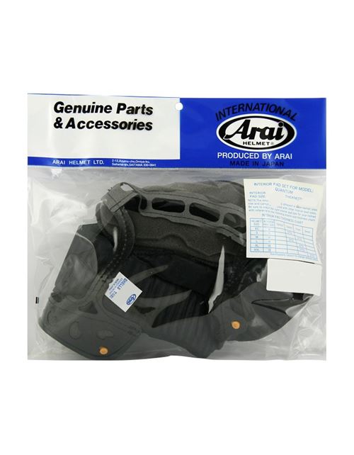 Coiffe intérieure ARAI Dry-Cool taille XL/XXL 5mm (épaisseur standard XXL) pour casque Quantum