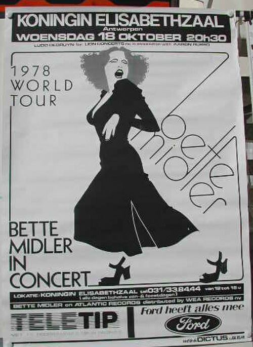 Midler Bette - 70x99 cm - AFFICHE / POSTER
