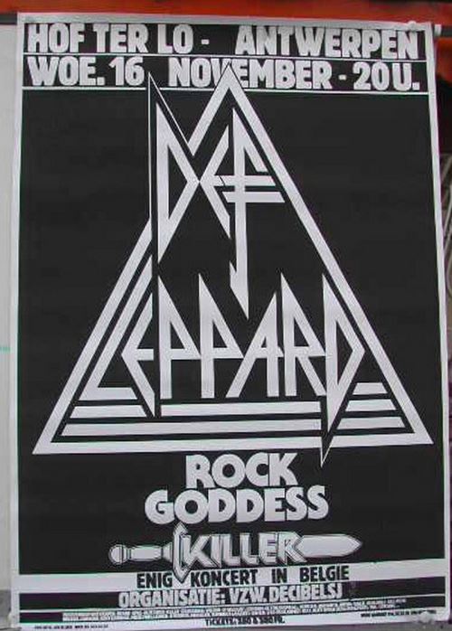 Def Leppard - 70x100 cm - AFFICHE / POSTER État correct - N/A reconditionné disponible sur Fnac