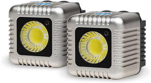 Lume Cube LC0011S Lot de 2 Lampes Torches LED pour caméras Argenté
