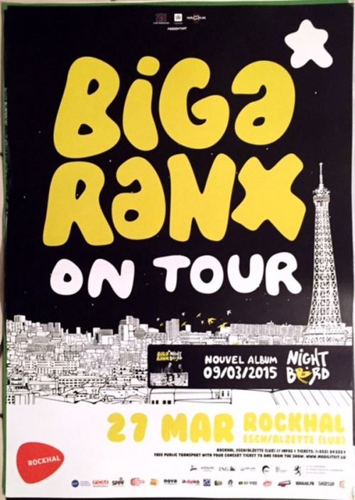 Biga Ranx - 40x60 cm - AFFICHE / POSTER