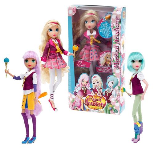 Regal academy bambola cantante c/scettro 3+anni-18x6x34.5cm