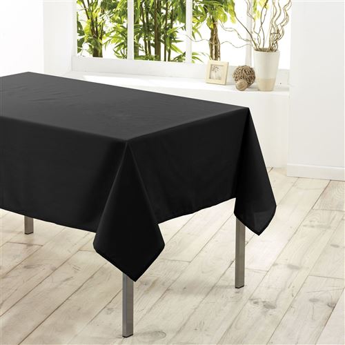 Nappe en polyester Noir 140 x 200 cm