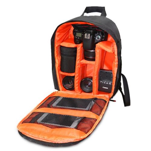 Sac à Dos de L'Appareil Photo Reflex Numérique Housse Étanche avec Mousqueton pour Canon Ou Xjpl150