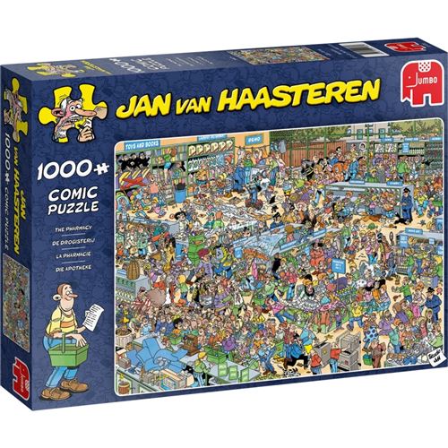 Jumbo Jan van Haasteren le puzzle de la pharmacie puzzle 1000 pièces