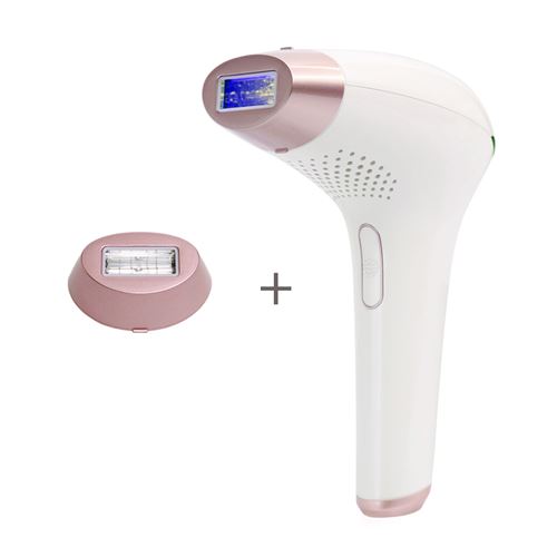 Epilateur Lumière Pulsée IPL Avec 1 Embouts Pour Corps Visage KinseiBeauty - Rose
