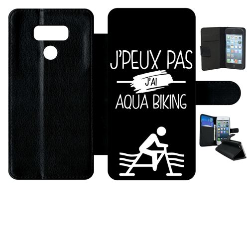 Etui à rabat lg g6 j peux pas j ai aqua biking 2