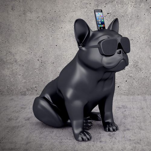 Enceinte Bluetooth AeroBull HD1 200W - Design Bulldog, Son 2.1 Stéréo Avec Subwoofer - Connectivité AptX, True Wireless, Entrée Line-in - 5