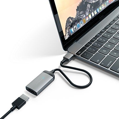 Adaptateur Satechi Type C vers HDMI 4K 60hz Gris sidéral