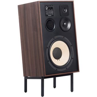 Pieds Enceintes Norstone Stylum Max Noir - Paire Pour Enceintes Bibliothèque Jusqu'à 70kg