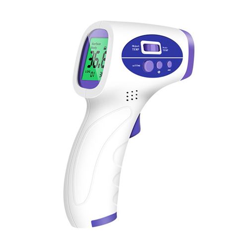 Thermomètre frontal corporel infrarouge numérique 04 - Blanc
