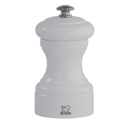 Moulin &agrave; poivre blanc - Peugeot Bistrot 100 mm - - Bois x100mm