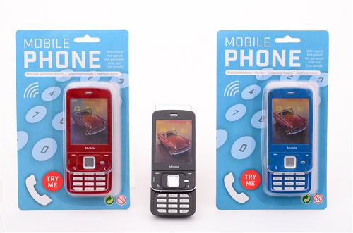 Téléphone portable avec piles