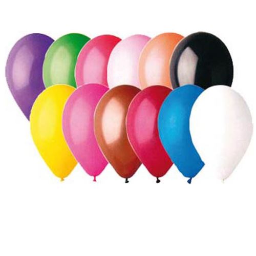 50 ballons latex multicolore 30cm - 118001