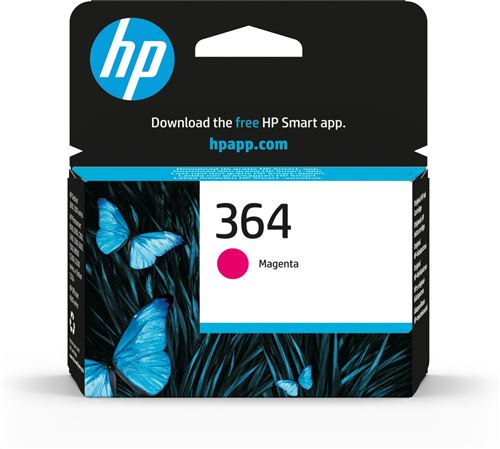 HP 364 - magenta - encre &agrave; colorants - originale - cartouche d'encre