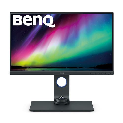 BenQ PhotoVue SW270C - LED-monitor - 27 - 2560 x 1440 WQHD - IPS - 300 cd/m² - 1000:1 - 5 ms - 2xHDMI, DisplayPort, USB-C - grijs