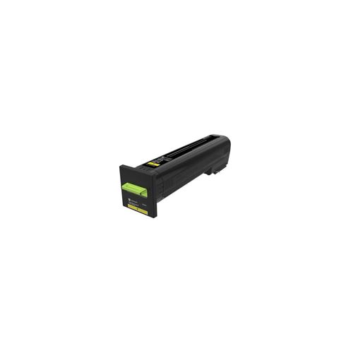 Lexmark 72K20Y0 8000pages Jaune cartouche toner et laser - Cartouches toner et laser (8000 pages, Jaune, 1 pièce(s))