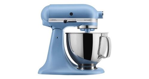 KitchenAid Artisan 5KSM175PSEVB - Robot pâtissier - 300 Watt - velours bleu