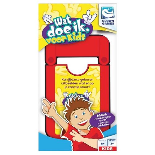 Clown Games jeu de cartes Wat Doe Ik kids